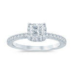 Load image into Gallery viewer, 14K Princess Cut Wedding Ring
