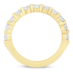 Load image into Gallery viewer, 14K Wedding Band with Diamonds

