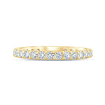 Load image into Gallery viewer, 14K Wedding Eternity Band with Diamonds

