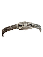Load image into Gallery viewer, 14K White Gold Art Deco Diamond Bracelet

