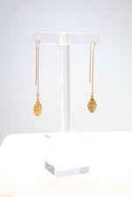 Load image into Gallery viewer, Buddha Namaste Earring Long
