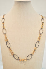 Load image into Gallery viewer, Two-Tone Chain Necklace
