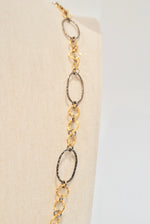 Load image into Gallery viewer, Two-Tone Chain Necklace
