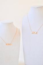 Load image into Gallery viewer, 14K and Diamond MAMA Necklace
