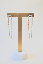 Load image into Gallery viewer, Stunning 14K Yg Diamond Earrings
