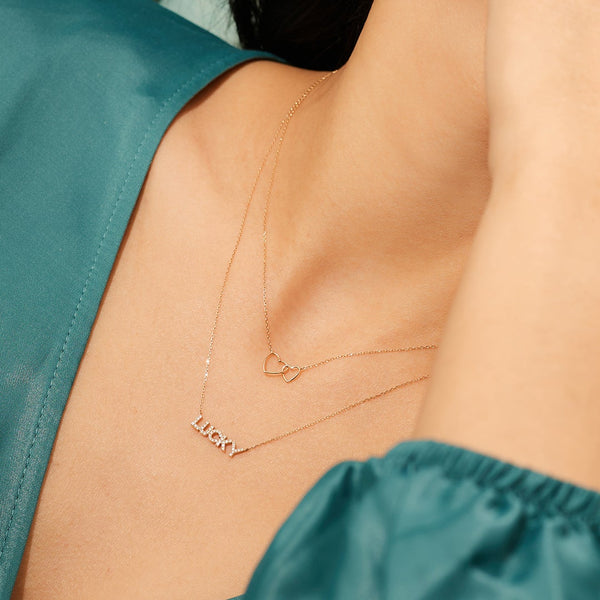 Interlocking Heart Necklace