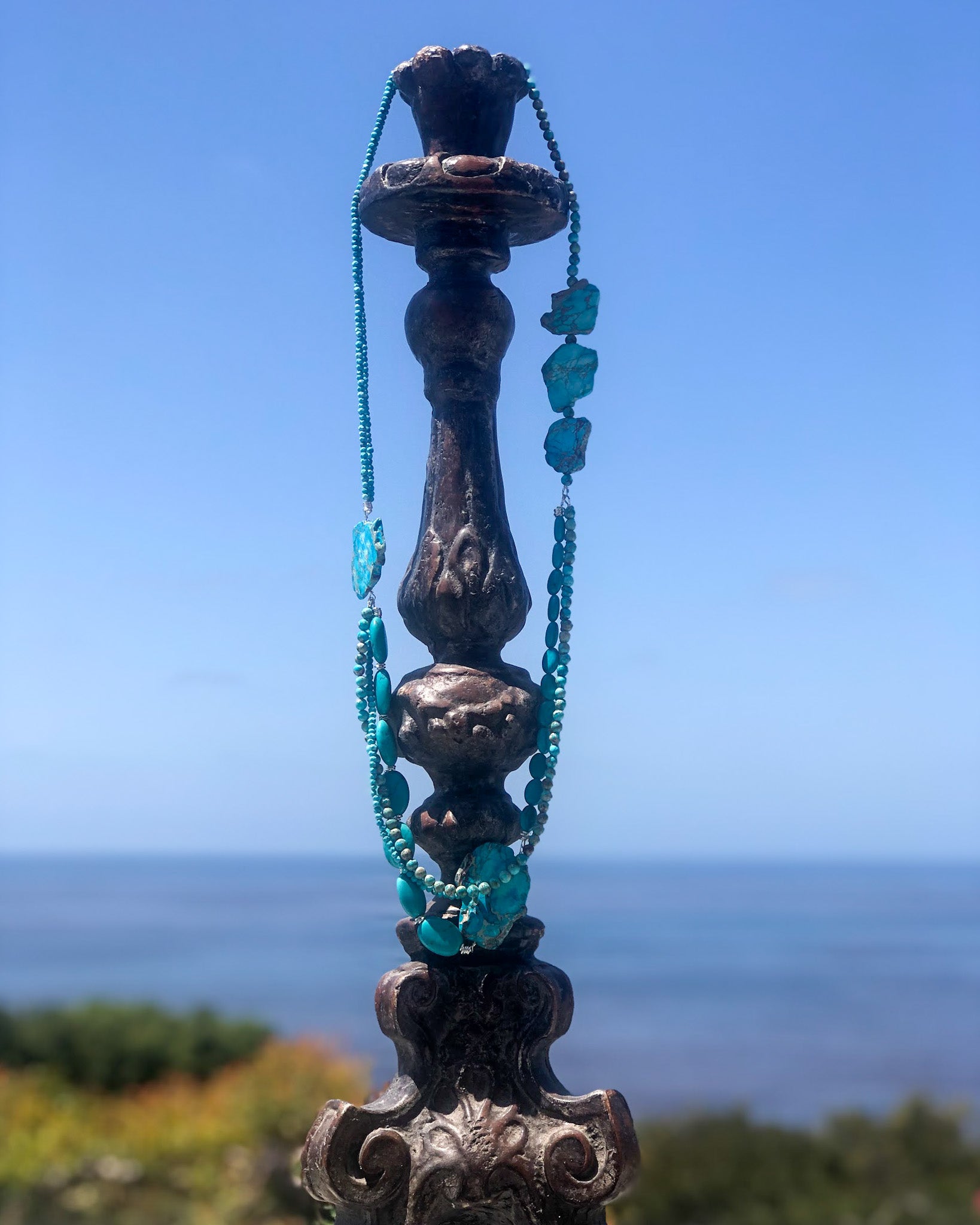 Blue Turquoise Necklace