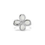 Load image into Gallery viewer, Flower Ring with Mother of Pearl
