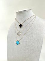 Load image into Gallery viewer, 14K Clover Necklace
