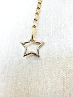 Load image into Gallery viewer, 14K Star Diamond Connector or Charm
