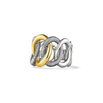 Load image into Gallery viewer, Eternity Ring with 18k Gold
