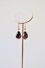 Load image into Gallery viewer, 18K Tourmaline &amp; Diamond Earrings
